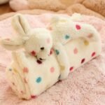 러블리 허그 극세사 블랑켓 무릎 담요 - 슈슈