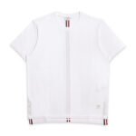 톰브라운 백 시그니처 삼선 반팔 티셔츠 MJS056A-00050-100